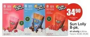 Spar Sun Lolly 8-pk tilbud
