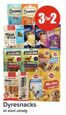 Spar Dyresnacks tilbud
