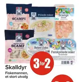 Spar Skalldyr tilbud