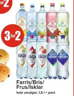 Spar Farris/Bris/ Frus/Isklar tilbud