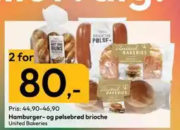 Gigaboks Hamburger- og pølsebrød brioche tilbud