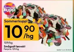 Gigaboks Smågodt løsvekt tilbud