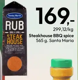 Gigaboks Steakhouse BBQ spice tilbud