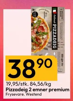 Gigaboks Pizzadeig 2 emner premium tilbud