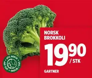 Meny NORSK BROKKOLI tilbud