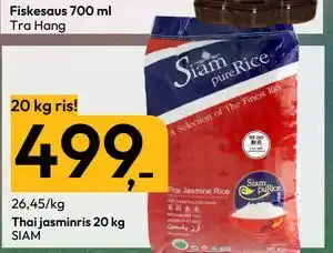 Gigaboks Thai jasminris 20 kg tilbud