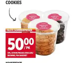 Meny COOKIES tilbud
