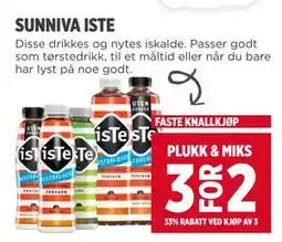 Meny SUNNIVA ISTE tilbud