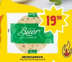 Coop Prix BUER SPELTLOMPER 8 PK tilbud