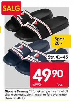 Rusta Slippers Donnay tilbud