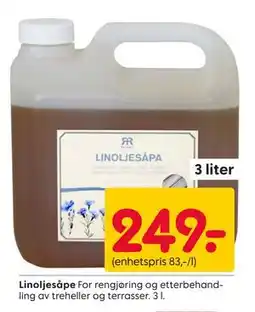 Rusta Linoljesåpe tilbud