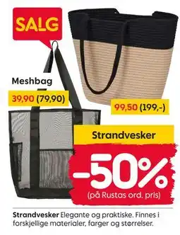 Rusta Meshbag tilbud