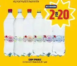 Coop Prix COOP SPRUDLE tilbud