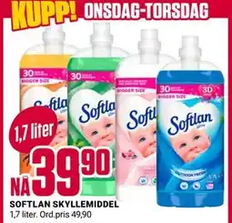 Europris SOFTLAN SKYLLEMIDDEL tilbud