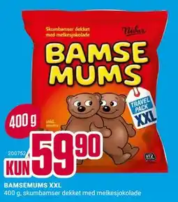 Europris BAMSEMUMS XXL tilbud