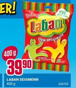 Europris LABAN SEIGMENN tilbud