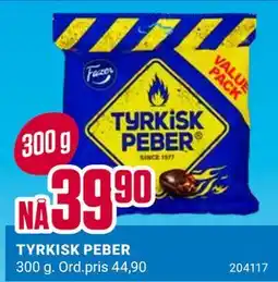 Europris TYRKISK PEBER tilbud