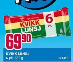 Europris KVIKK LUNSJ tilbud