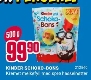 Europris KINDER SCHOKO-BONS tilbud