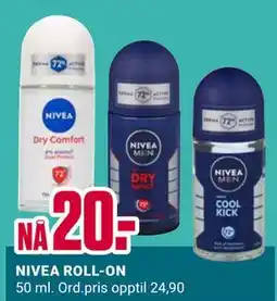 Europris NIVEA ROLL-ON tilbud