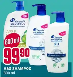 Europris H&S SHAMPOO tilbud