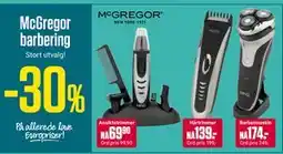 Europris McGregor barbering tilbud