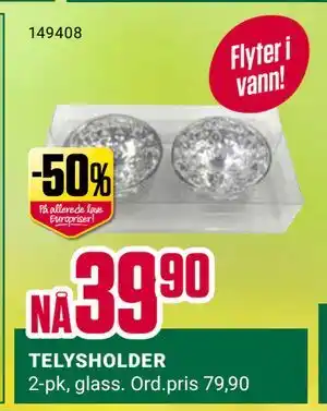 Europris TELYSHOLDER tilbud