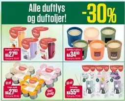 Europris Alle duftlys og duftoljer! tilbud