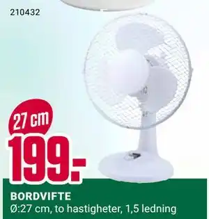 Europris BORDVIFTE tilbud