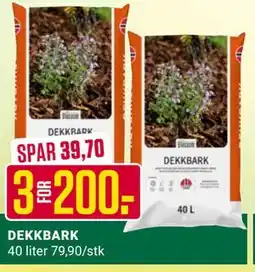 Europris DEKKBARK tilbud