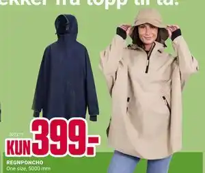 Europris REGNPONCHO tilbud