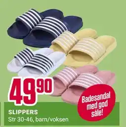 Europris SLIPPERS tilbud