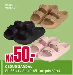 Europris CLOUD SANDAL tilbud