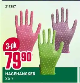 Europris HAGEHANSKER tilbud
