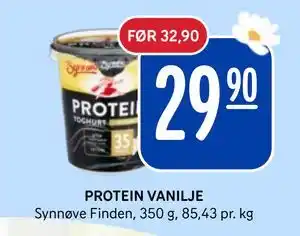 Rema 1000 PROTEIN VANILJE tilbud