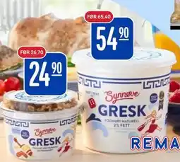 Rema 1000 synnøve tilbud