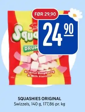 Rema 1000 SQUASHIES ORIGINAL tilbud