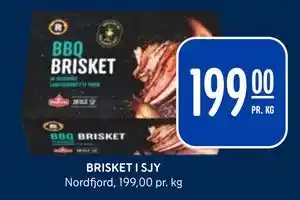Rema 1000 BRISKET I SJY tilbud