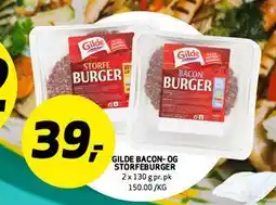 Bunnpris GILDE BACON- OG STORFEBURGER tilbud