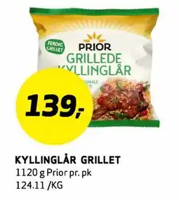 Bunnpris KYLLINGLÅR GRILLET tilbud
