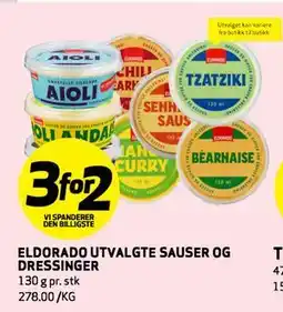Bunnpris ELDORADO UTVALGTE SAUSER OG DRESSINGER tilbud
