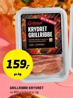 Bunnpris GRILLRIBBE KRYDRET tilbud