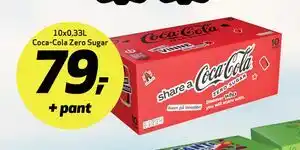 Bunnpris Coca-Cola Zero Sugar tilbud