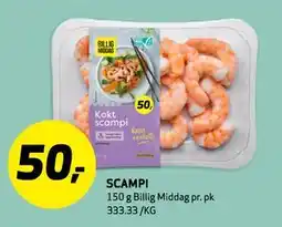Bunnpris SCAMPI tilbud