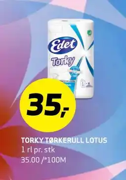 Bunnpris TORKY TØRKERULL LOTUS tilbud