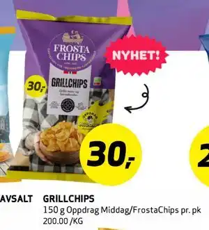 Bunnpris GRILLCHIPS tilbud