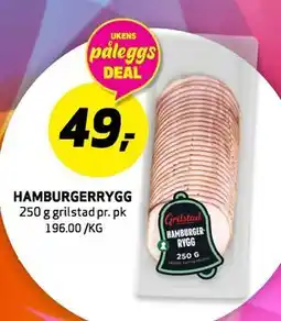 Bunnpris HAMBURGERRYGG tilbud