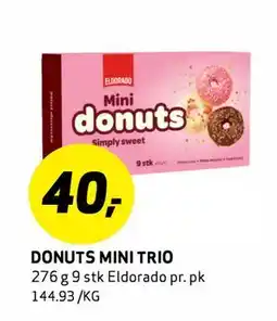 Bunnpris DONUTS MINI TRIO tilbud