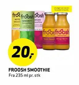 Bunnpris FROOSH SMOOTHIE tilbud