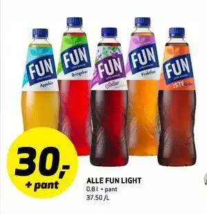 Bunnpris ALLE FUN LIGHT tilbud